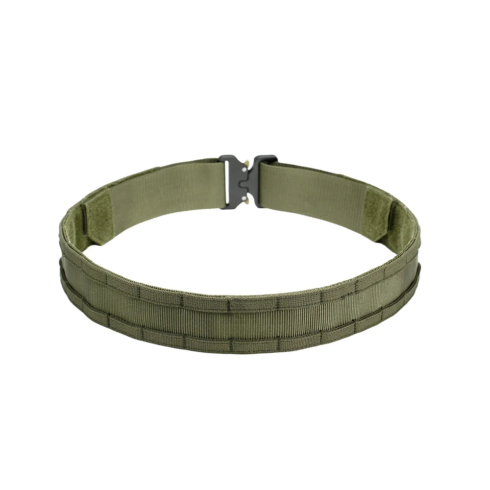 Cinturón táctico de nailon doble capa MOLLE con corte láser exterior - imagen 4
