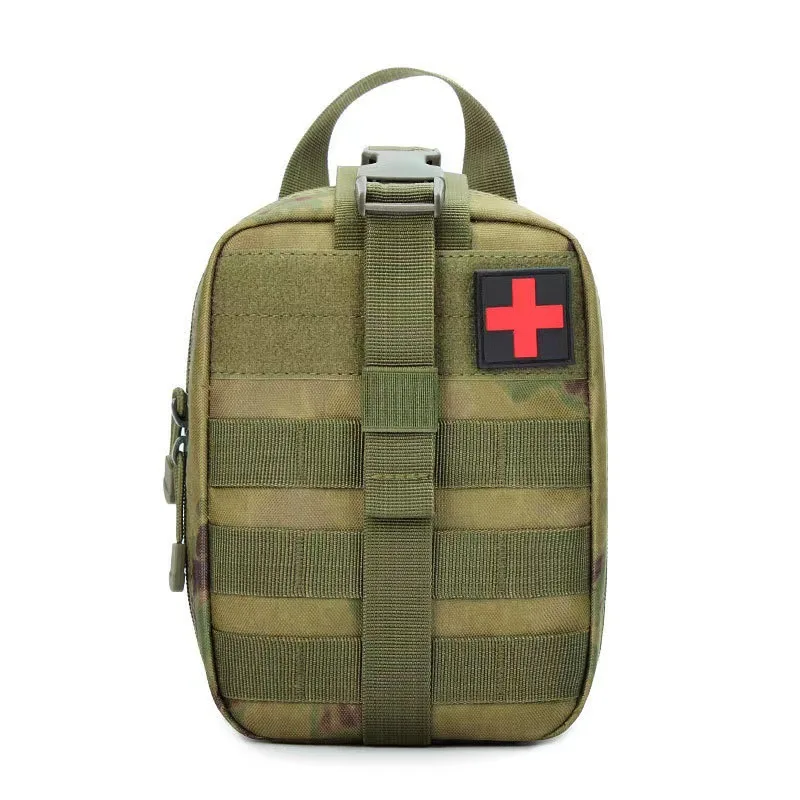 Kit de primeros auxilios táctico MOLLE bolsa médica SOS para camping - imagen 3
