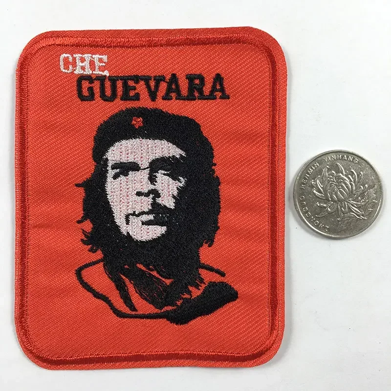 Parche bordado Che Guevara cubano – cara clásica para planchar - imagen 4