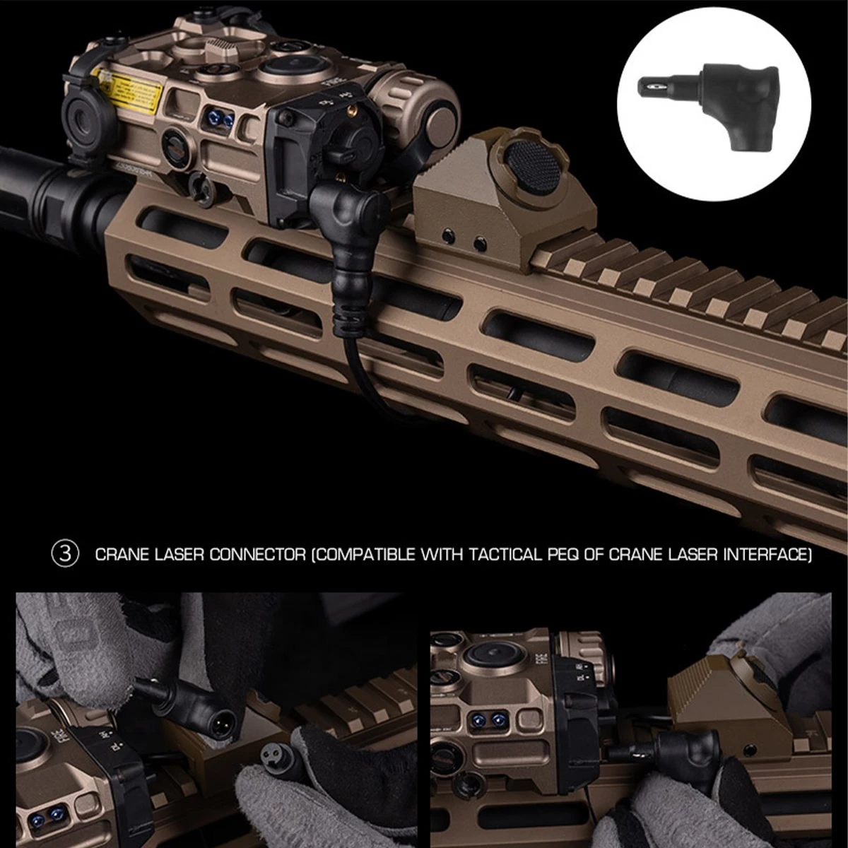 Interruptor presión remota UN Metal 2,5mm para Airsoft CS - imagen 5