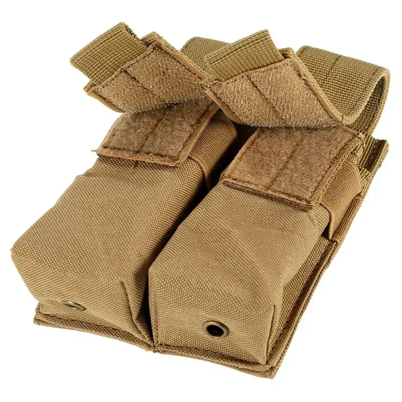 Bolsa táctica MOLLE porta linterna y funda para cargador 9mm AK/AR