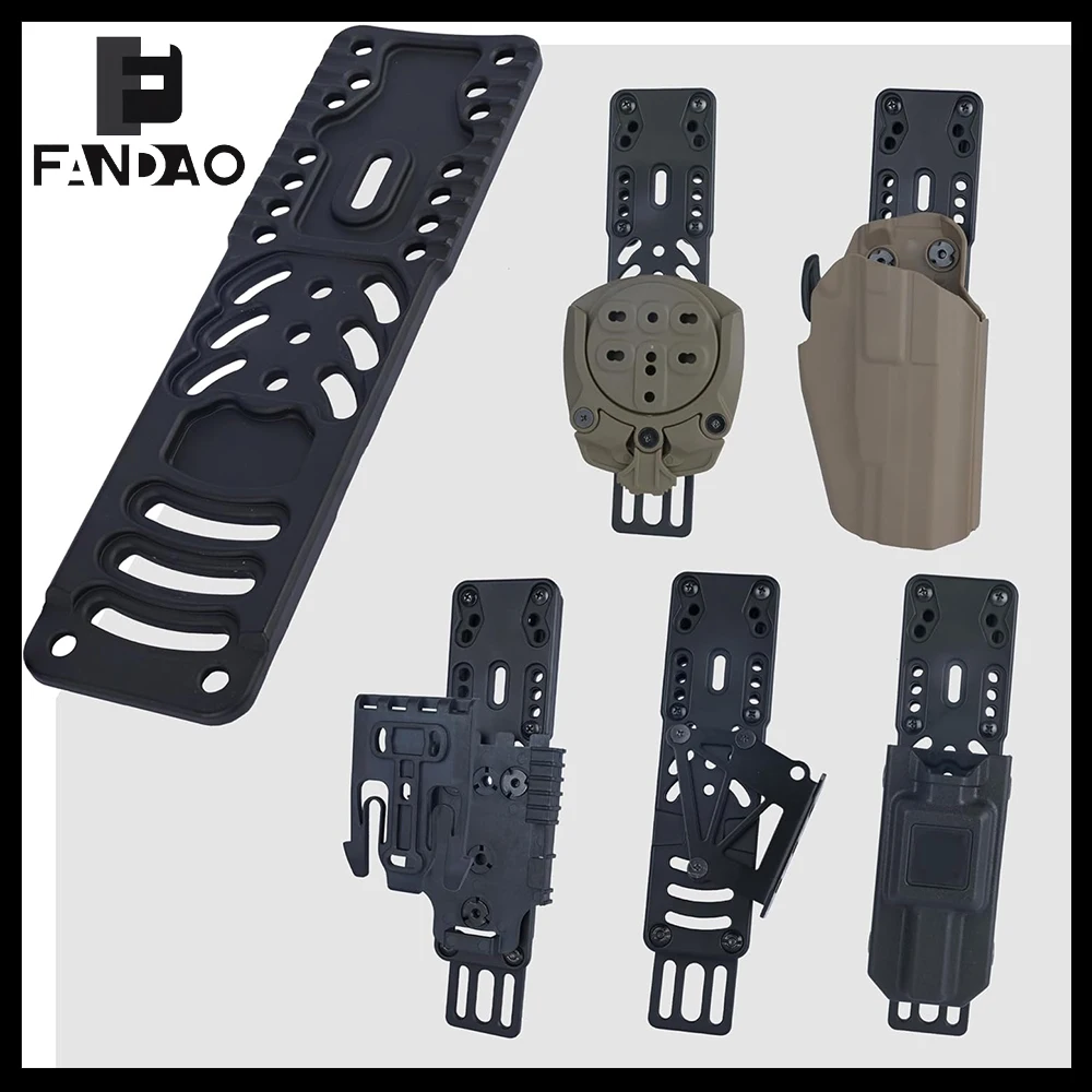 QLS adaptador funda pistola táctica MOLLE cinturón - imagen 3
