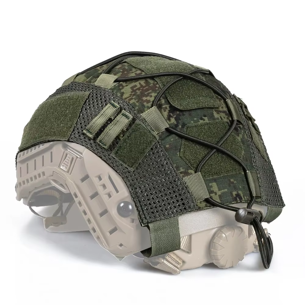 Funda para casco militar táctica con cordón elástico ajustable - imagen 3