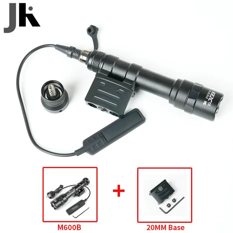 SureFire Linterna táctica M600B LED para rifle M-LOK/20mm AR15 - imagen 5