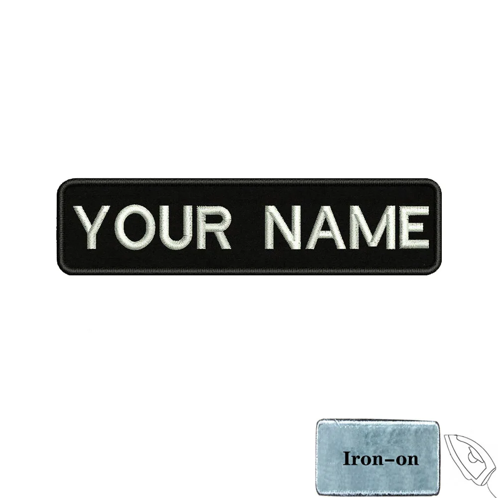 Parche nombre bordado personalizado – Equipamiento militar táctico - imagen 2