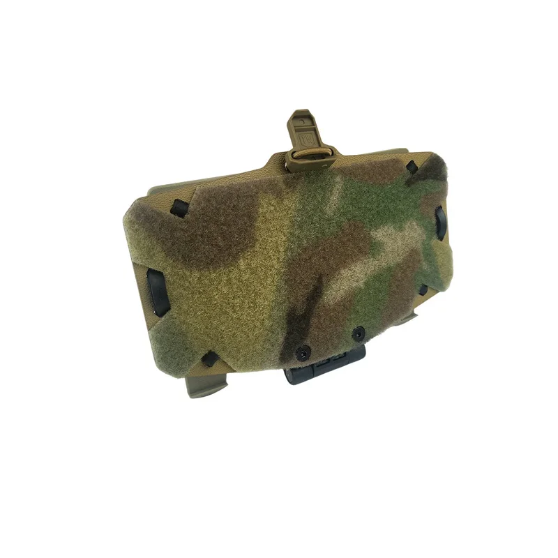 Chaleco táctico MOLLE con funda teléfono y placa Kydex plegable - imagen 2