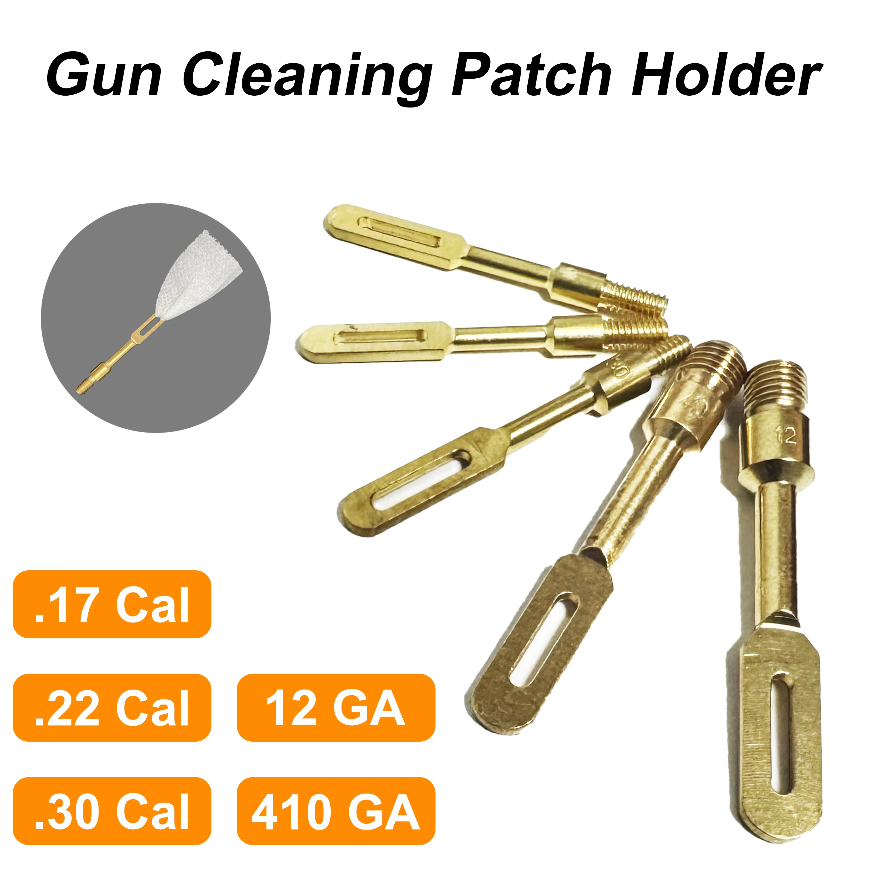 Jag de latón 8/32 para limpieza rifle y pistola – Multiple calibres - imagen 2