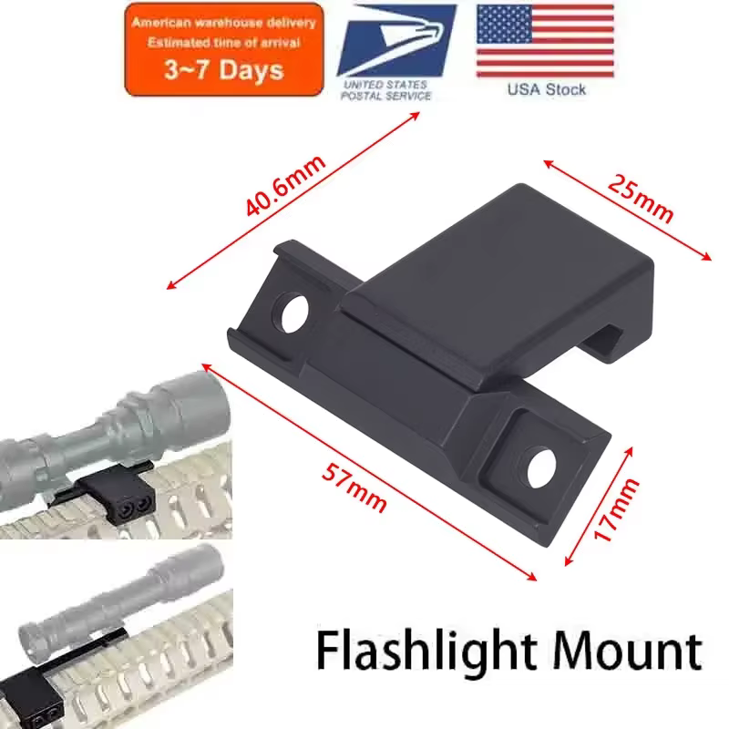 Soporte táctico Surefire M300 M600 para rail Picatinny MK4 HK416