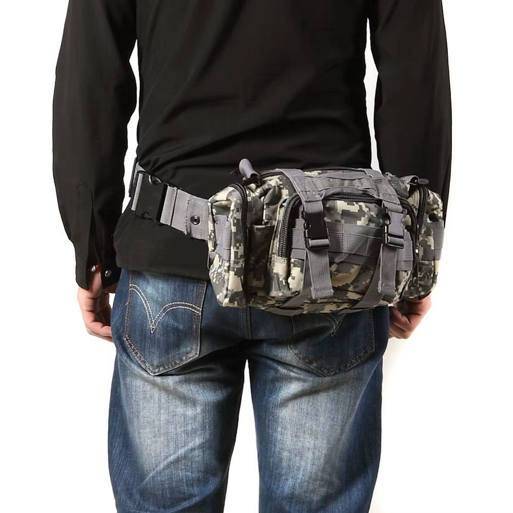 Riñonera táctica impermeable para hombre – Camping, senderismo y pesca - imagen 5