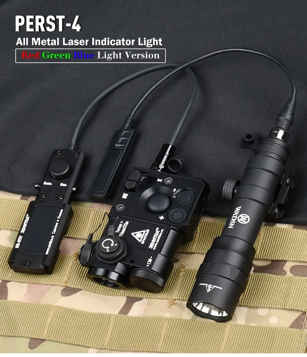 Linterna táctica LED de 1400 lúmenes para rifle