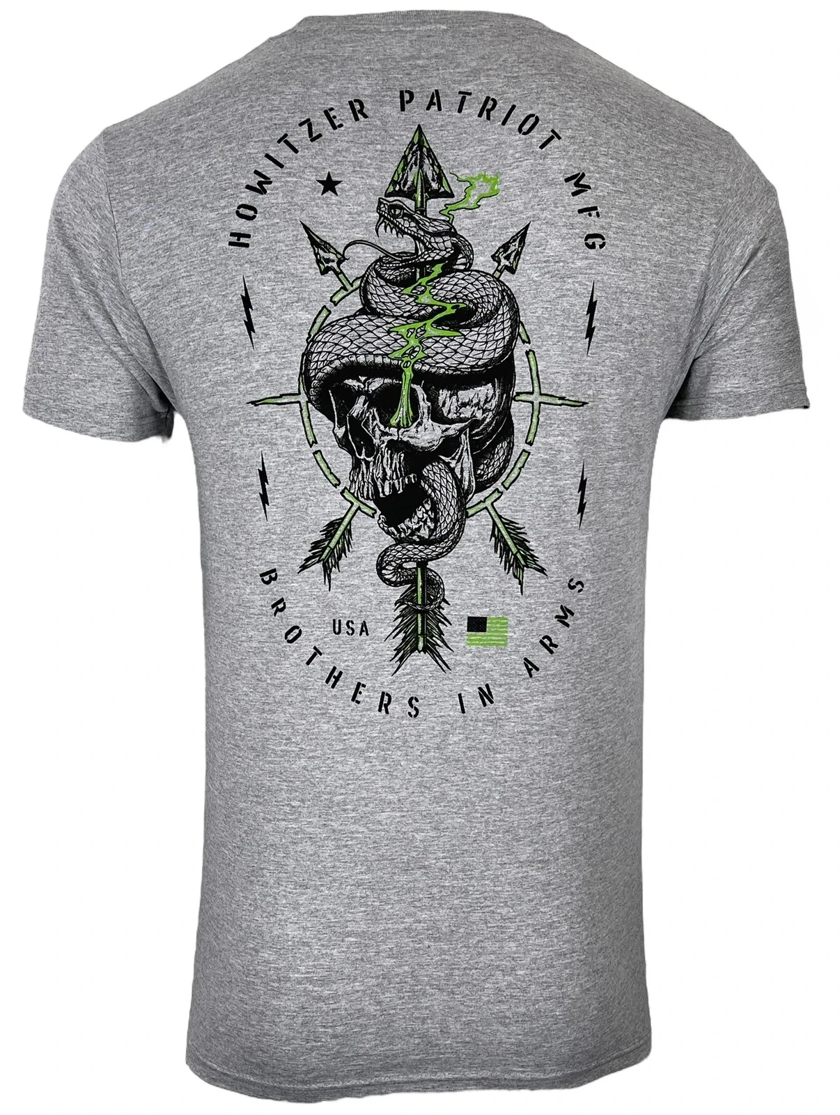 SPIRIT OF VALOR Camiseta táctica de algodón militar estilo Hotzer - imagen 4