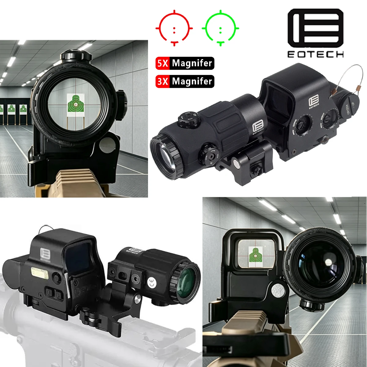 Montura UNITY para visor holográfico con riel Picatinny - imagen 4