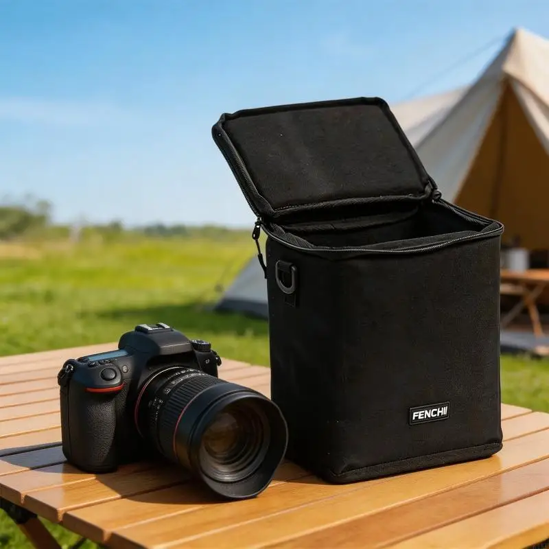 Funda cámara DSLR de tela Oxford a prueba de golpes protectora - imagen 4