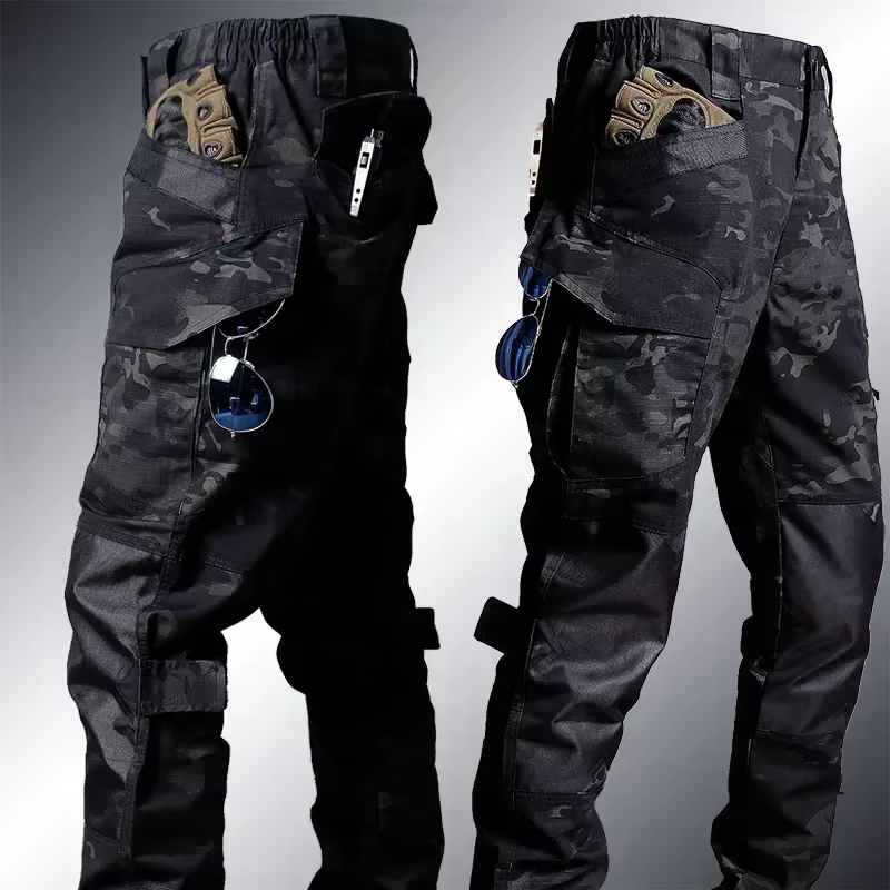 Ropa táctica de combate ripstop con pantalón cargo para hombre - imagen 3