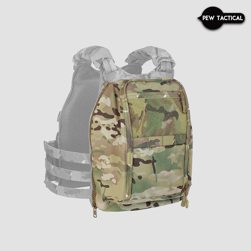 PEW Tactical Scarab LT panel trasero con cremallera airsoft - imagen 2