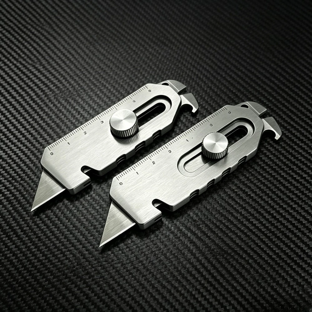 Cuchillo multiusos EDC SK5 de acero con hoja reemplazable - imagen 2