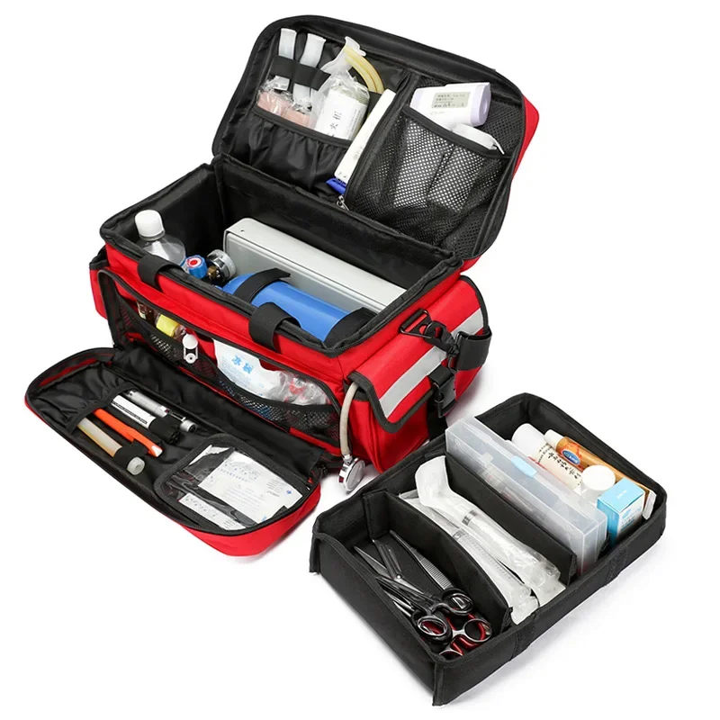 Botiquín primeros auxilios portátil gran capacidad para emergencias - imagen 2