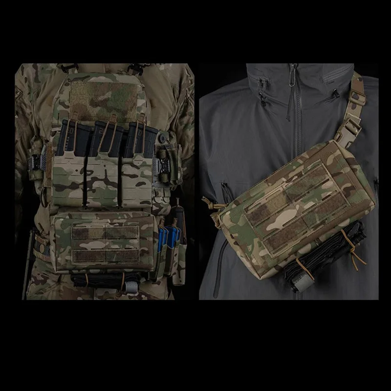 Bolsa Abdominal Táctica GP Drop MOLLE 556 – Chaleco Portaplacas - imagen 4