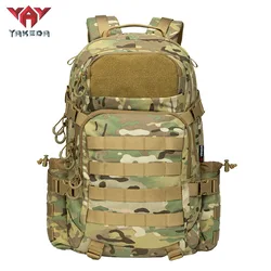 Mochila táctica YAKEDA ripstop con respaldo acolchado y gran capacidad