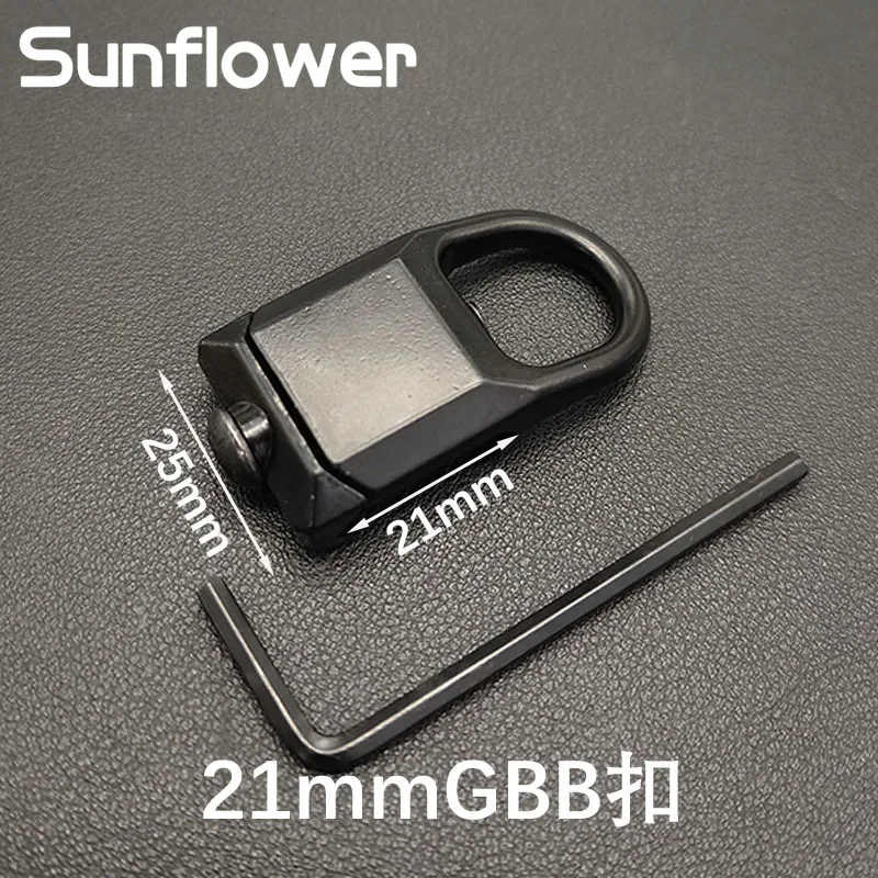 Adaptador QD táctico de liberación rápida para correa rifle, Picatinny - imagen 5