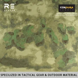 Tela de Cordura laminada A-TACS-FG Woodland camuflaje