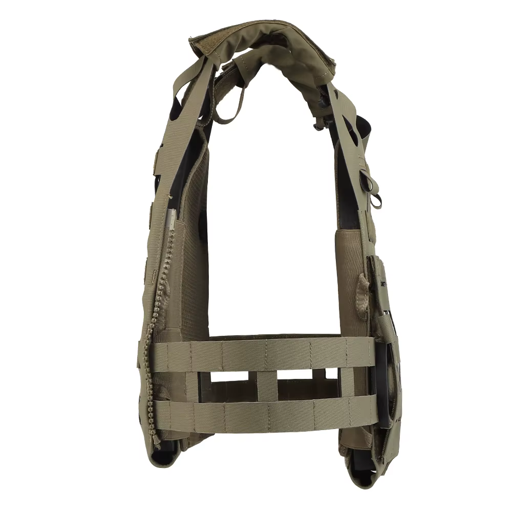 SPC Chaleco táctico portaplacas Molle ligero corte láser - imagen 4