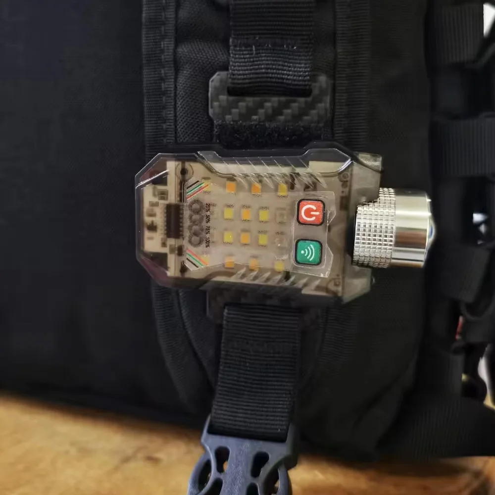 Linterna táctica compacta MOLLE 25mm para uso diario - imagen 2