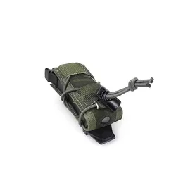 Bolsa MOLLE fijación externa correa liberación rápida táctica