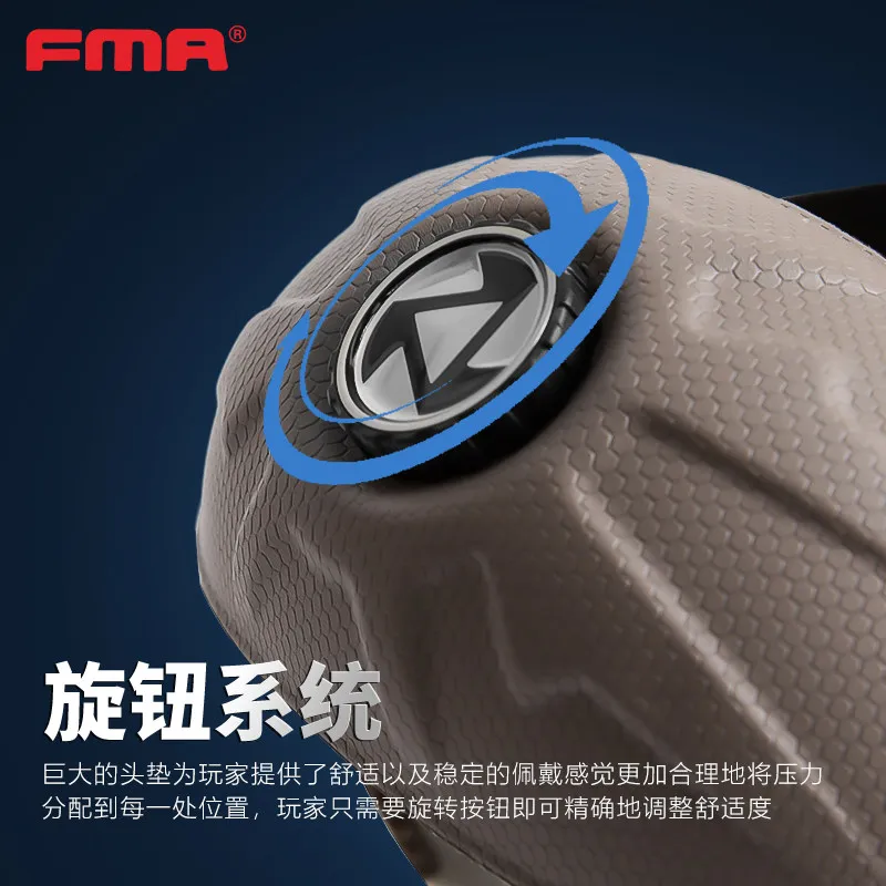 Máscara táctica F5 doble capa lentes color antiviento profesional - imagen 5