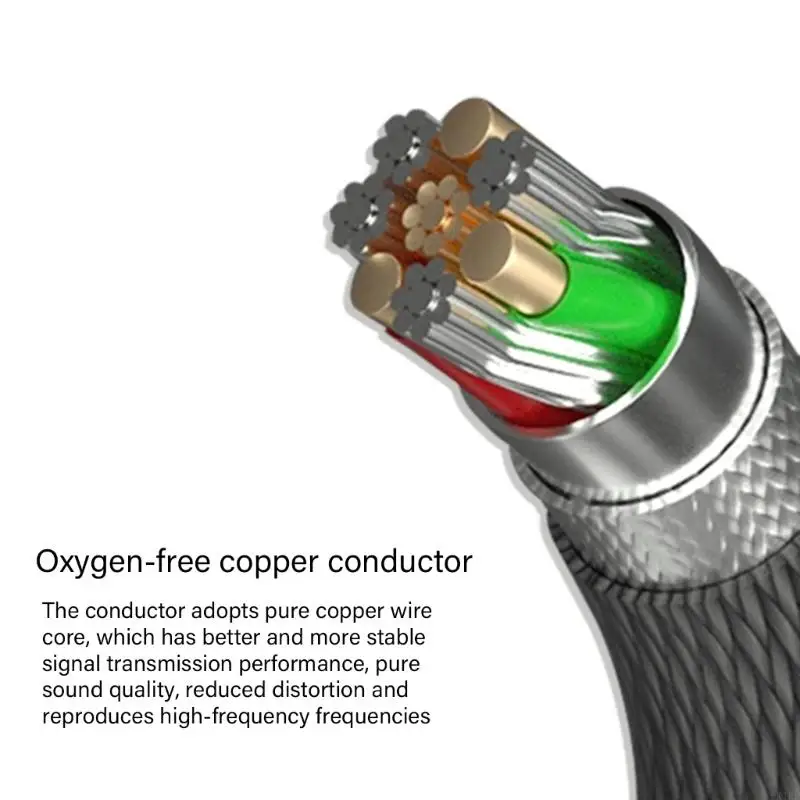 Cable de audio 3,5 mm a 3,5 mm para micrófono y auriculares - imagen 2