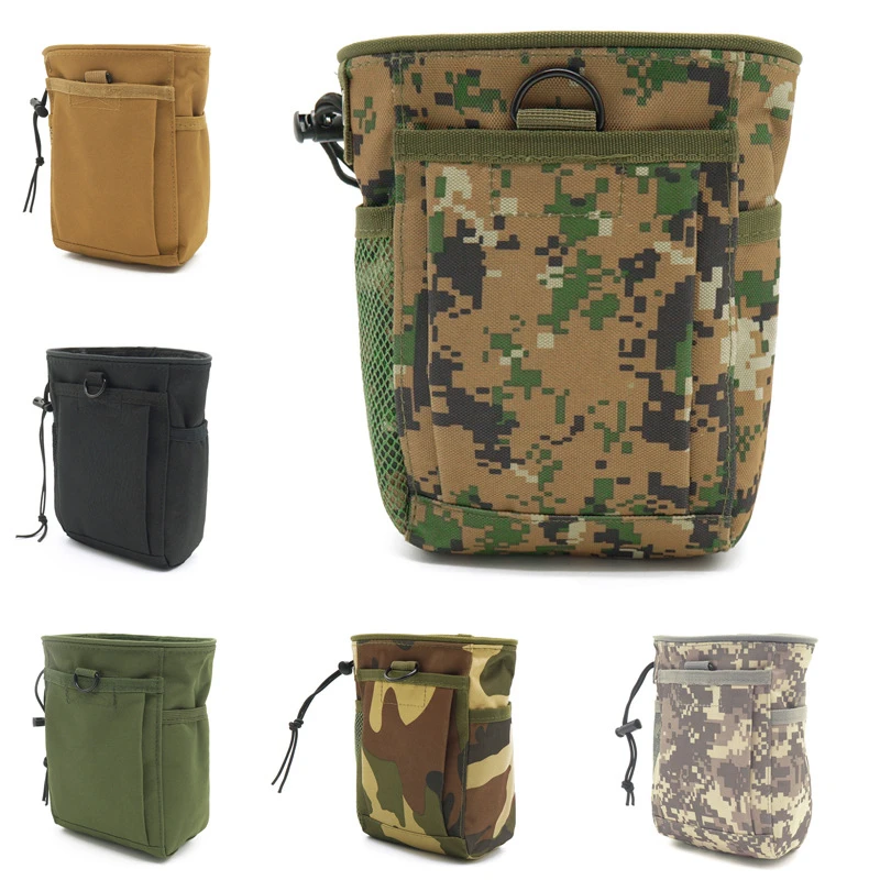 Bolsa táctica camuflaje MOLLE 600D de nylon para caza y exterior - imagen 5
