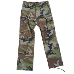 Pantalones tácticos camuflaje secado rápido hombre, múltiples bolsillos