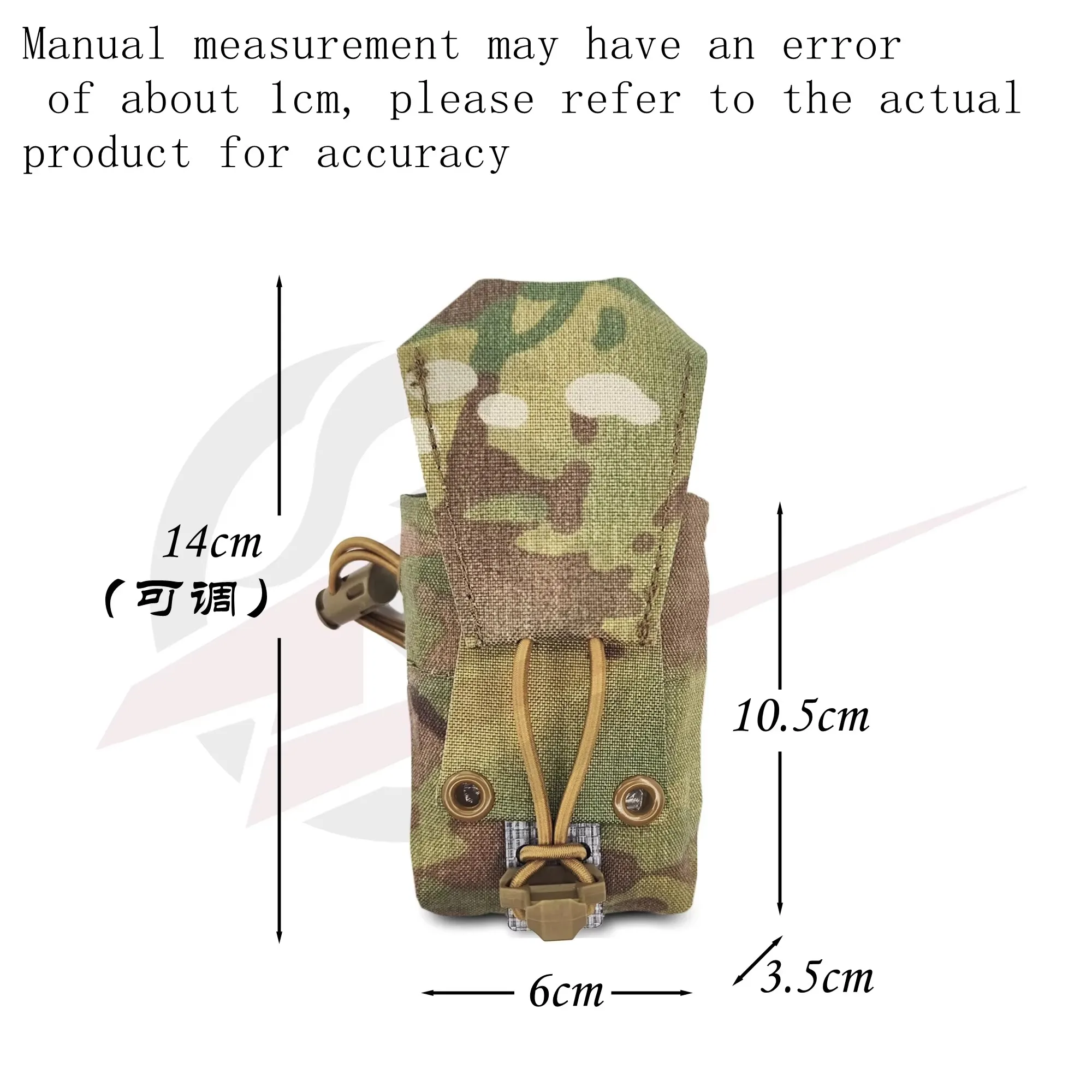 Funda táctica FERRO CONCEPTS para cargador MOLLE, multifuncional - imagen 3