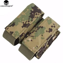 Bolsa MOLLE doble táctica EmersonGear multicam – Airsoft y Caza