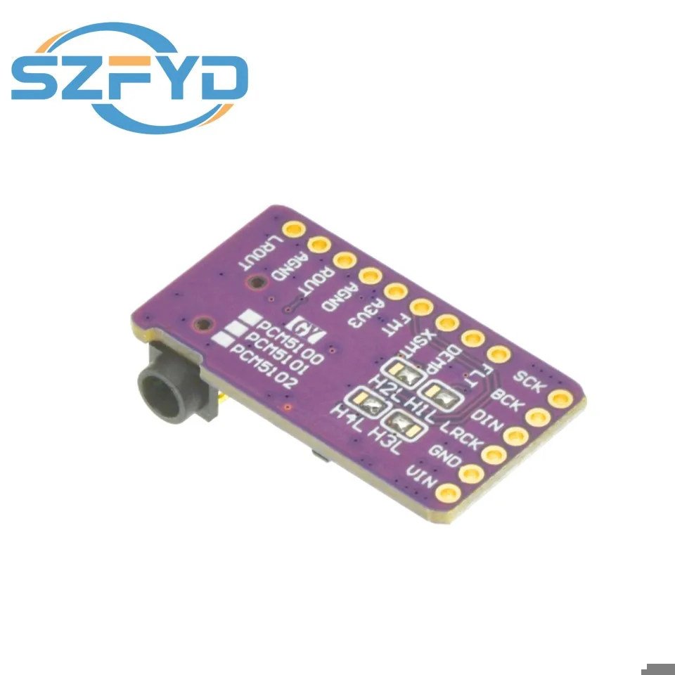 Placa de Audio Digital PCM5102 y conexiones