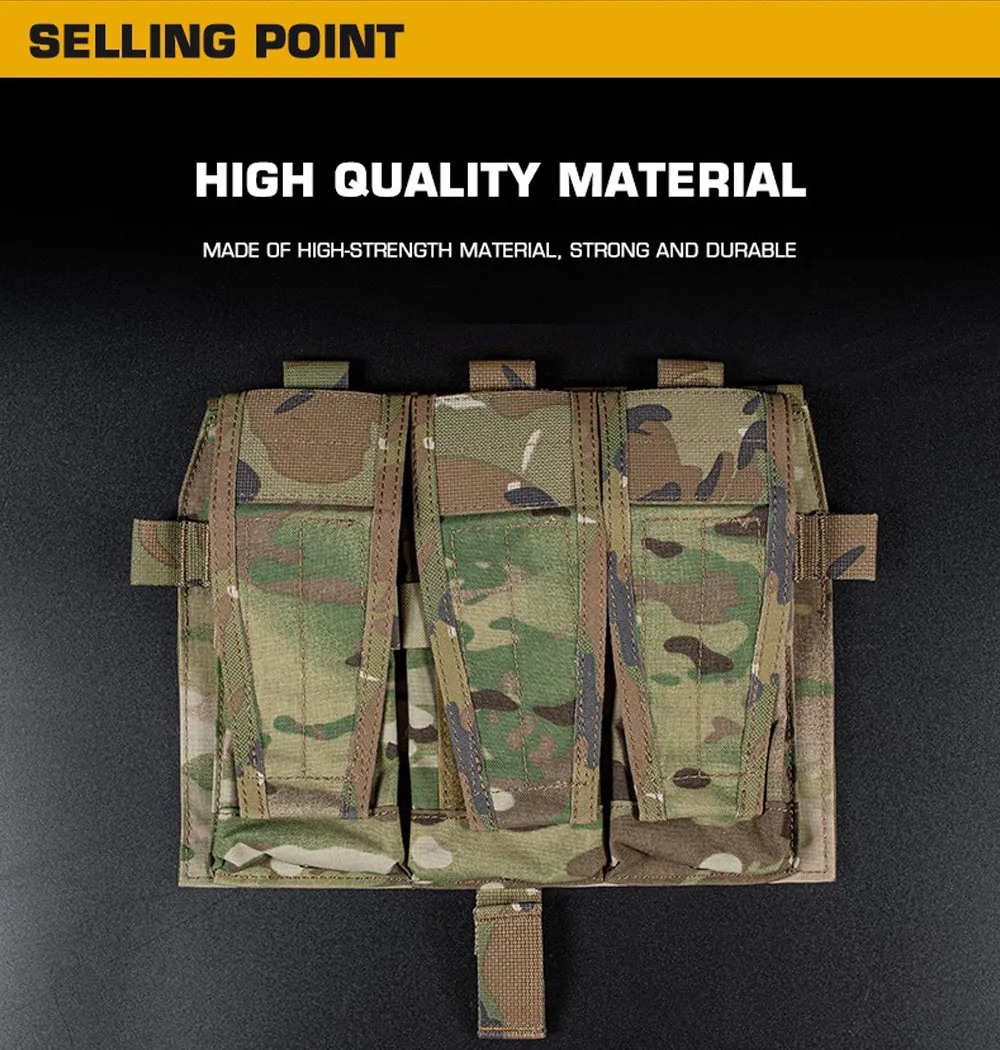 Sistema de fijación MOLLE de la bolsa