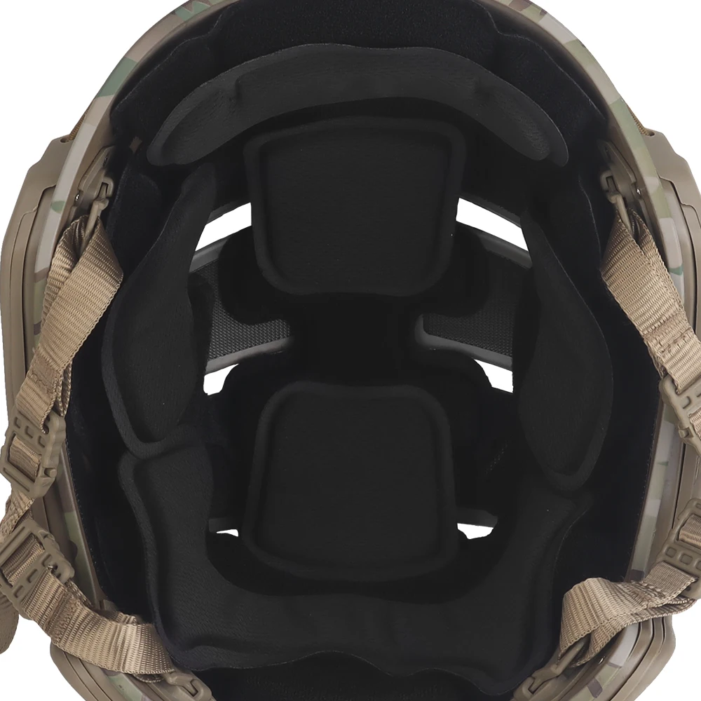 Casco táctico MK Airsoft transpirable camouflage - imagen 4