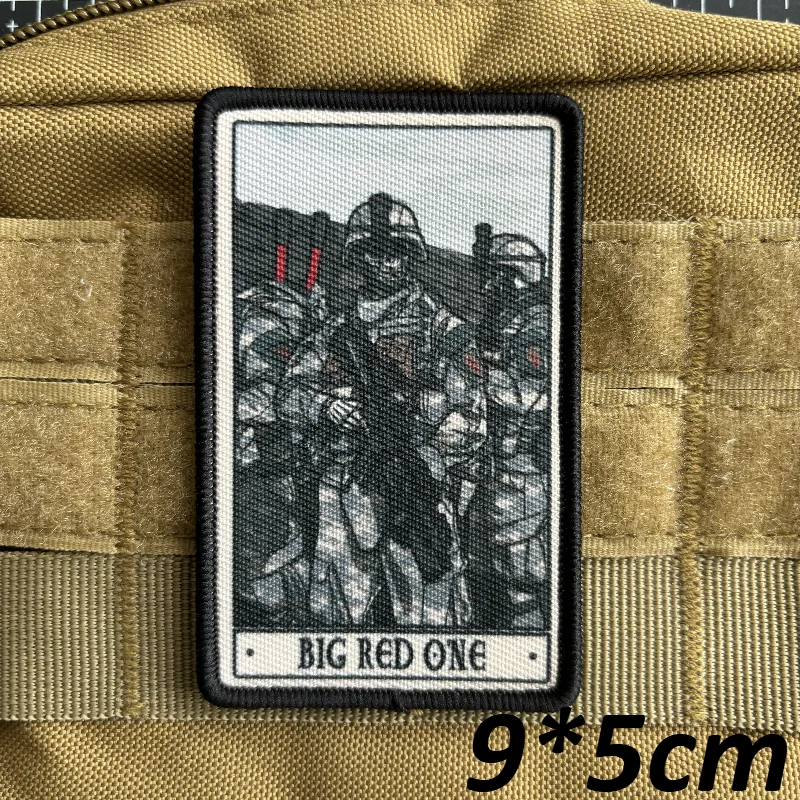 Parche táctico bordado con calavera militar