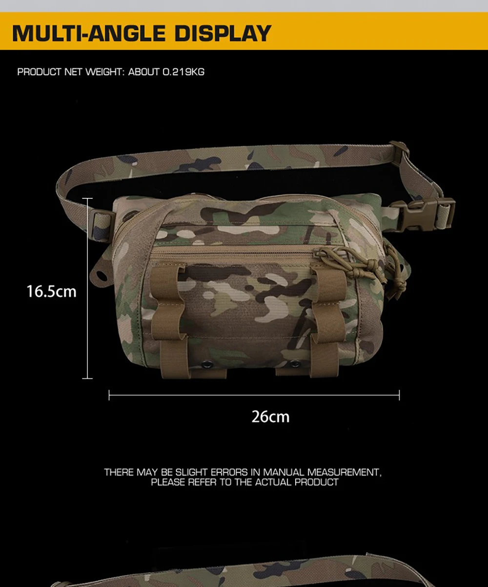 Bolsa tipo bandolera y colocación
