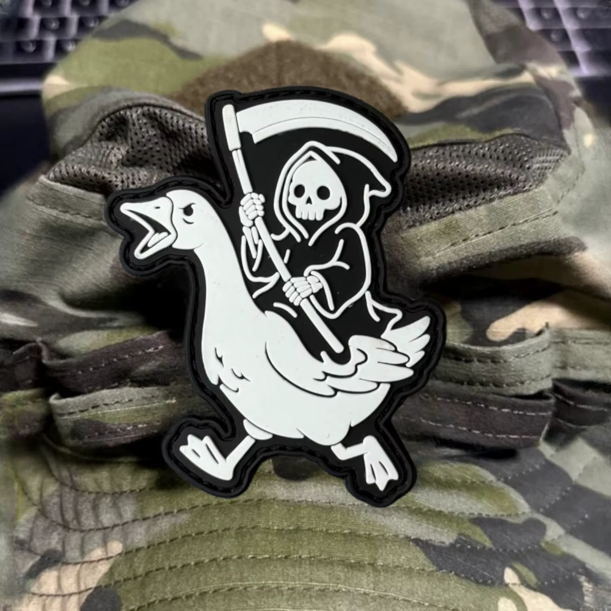 Parche táctico PVC con gancho y bucle para ropa exterior militar - imagen 4