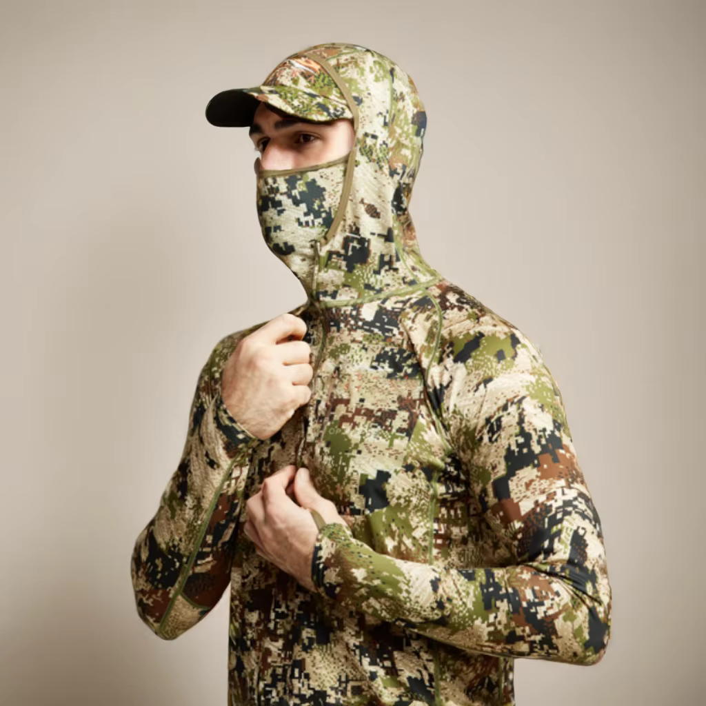 Sudadera táctica con capucha camuflaje transpirable para exterior - imagen 3