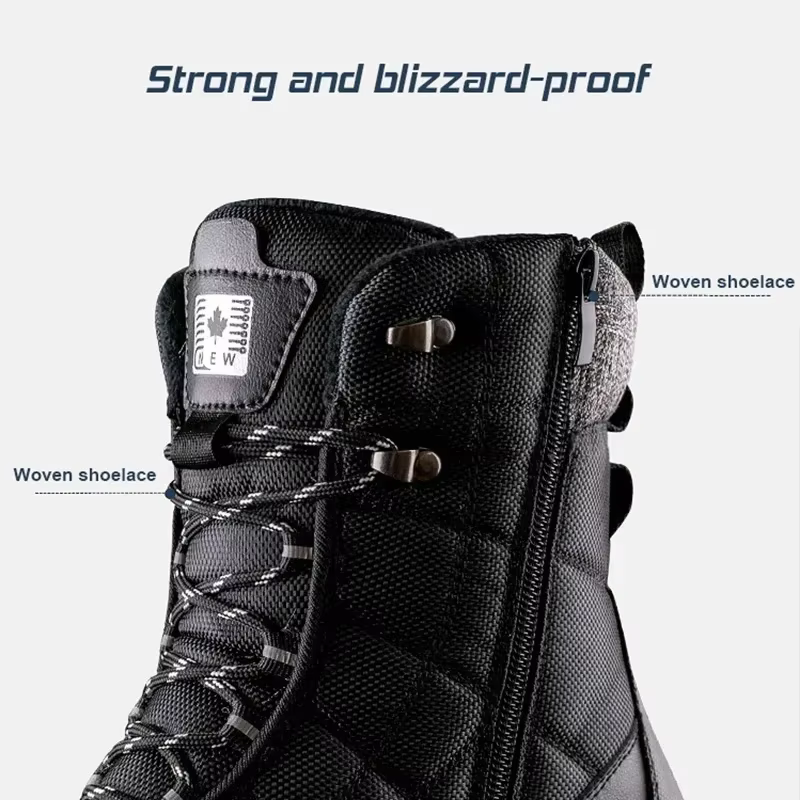 Botas tácticas invierno forro felpa – Impermeables hombre - imagen 4