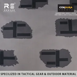 T-BLOCK chaleco táctico MOLLE urbano Cordura laminada corte láser
