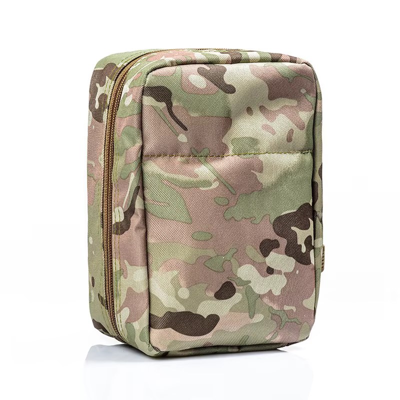 Bolsa táctica MOLLE con cremallera para almacenamiento médico y caza - imagen 3