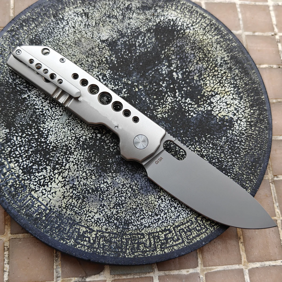 HawkZone HZ263 cuchillo plegable EDC VG10 con rodamiento cerámico - imagen 3