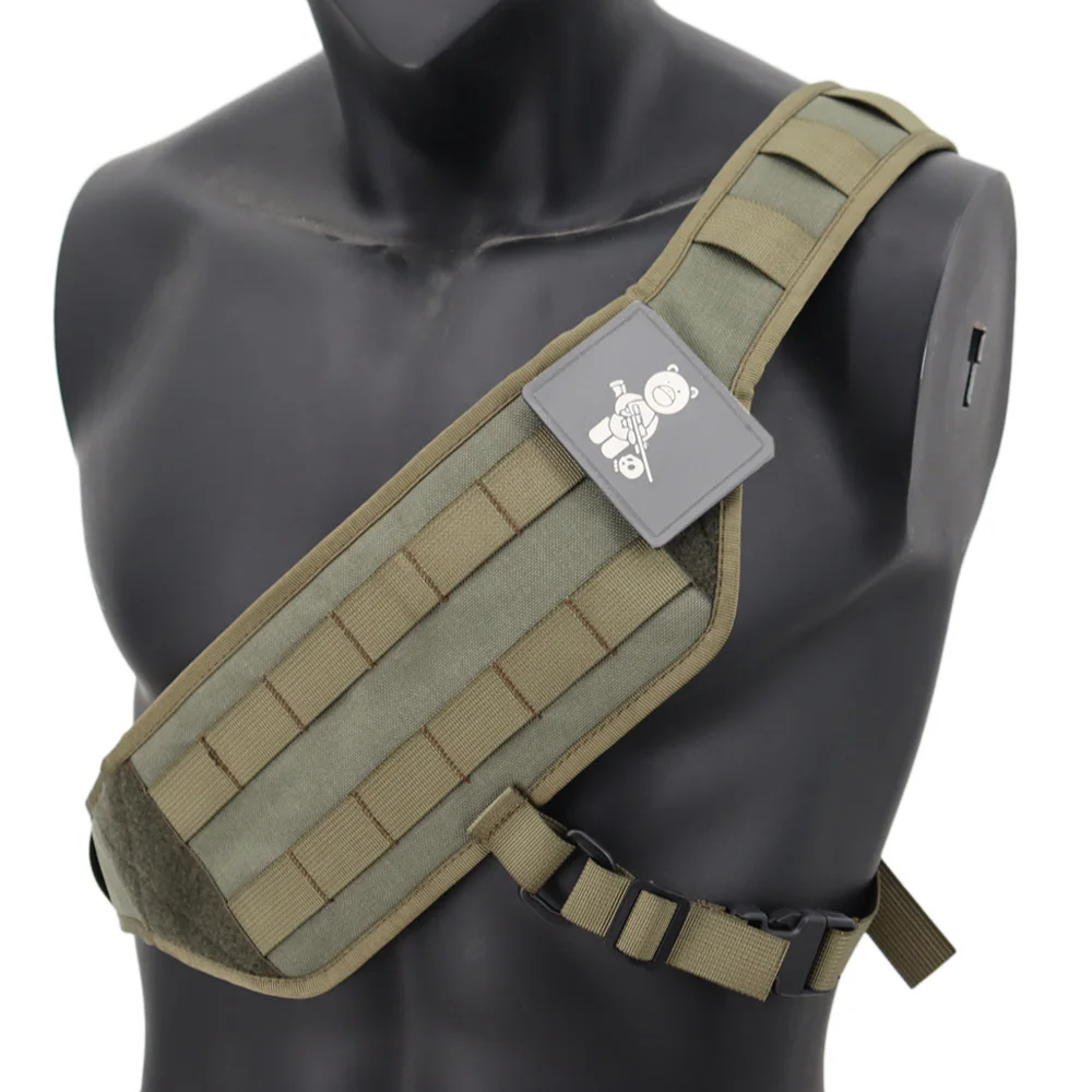 Bandolera MOLLE para pecho y hombro en nailon ajustable - imagen 3