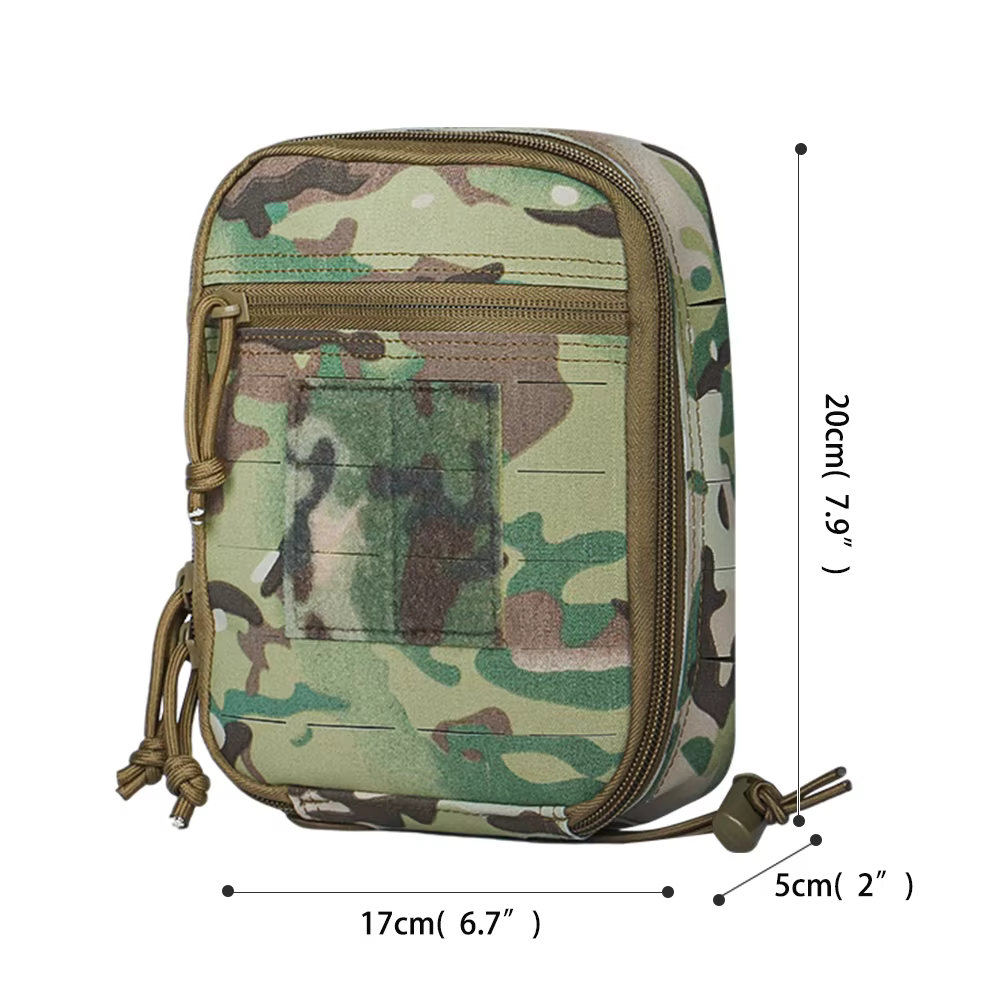 Bolsa táctica modular MOLLE de nylon resistente al desgaste expandible - imagen 2