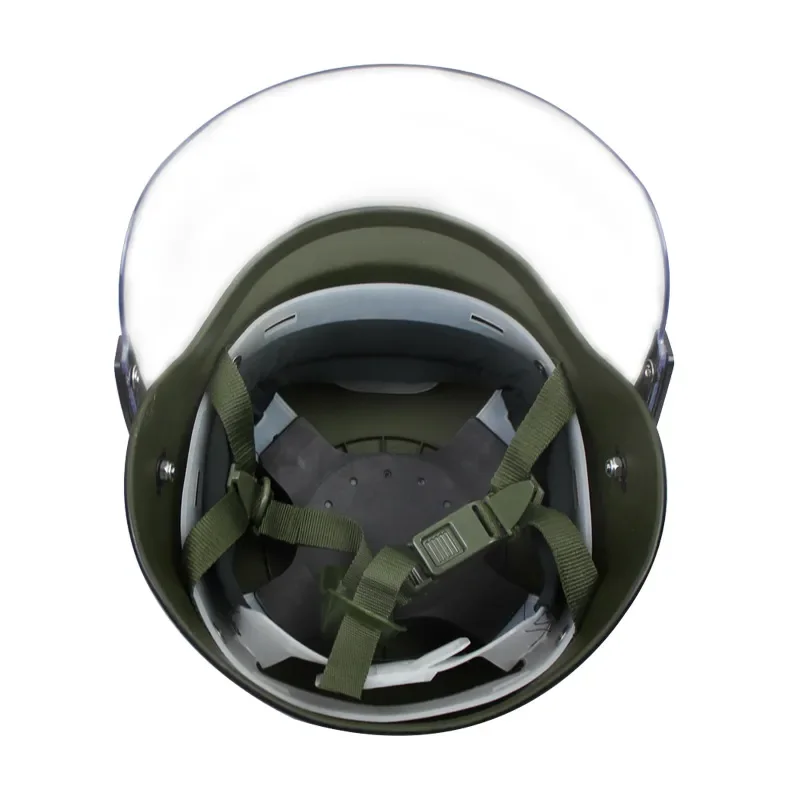 Casco Riot de paintball con lentes anti-vandalismo y protección - imagen 2
