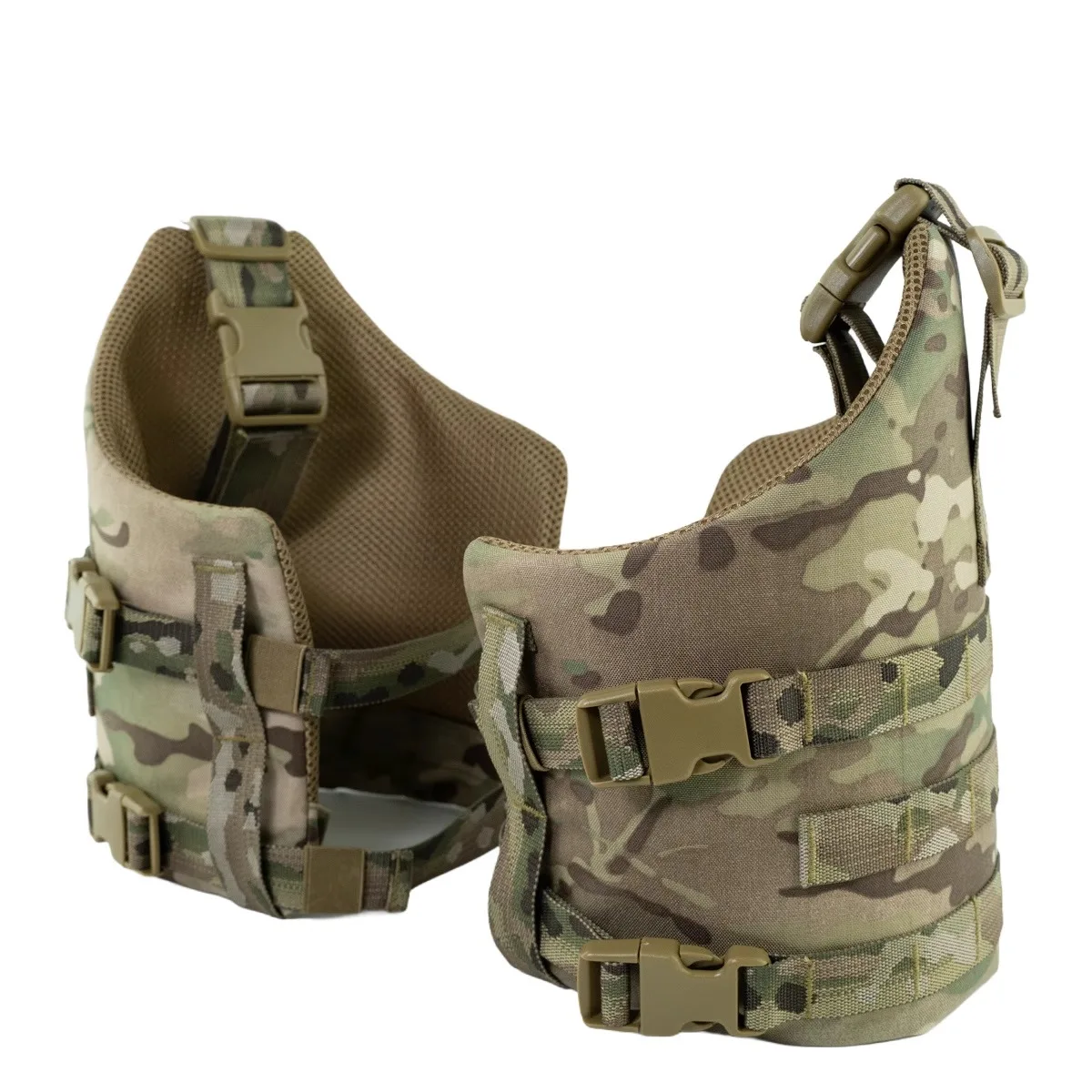 Tablero de montaje MOLLE para pierna con correas y polainas - imagen 5