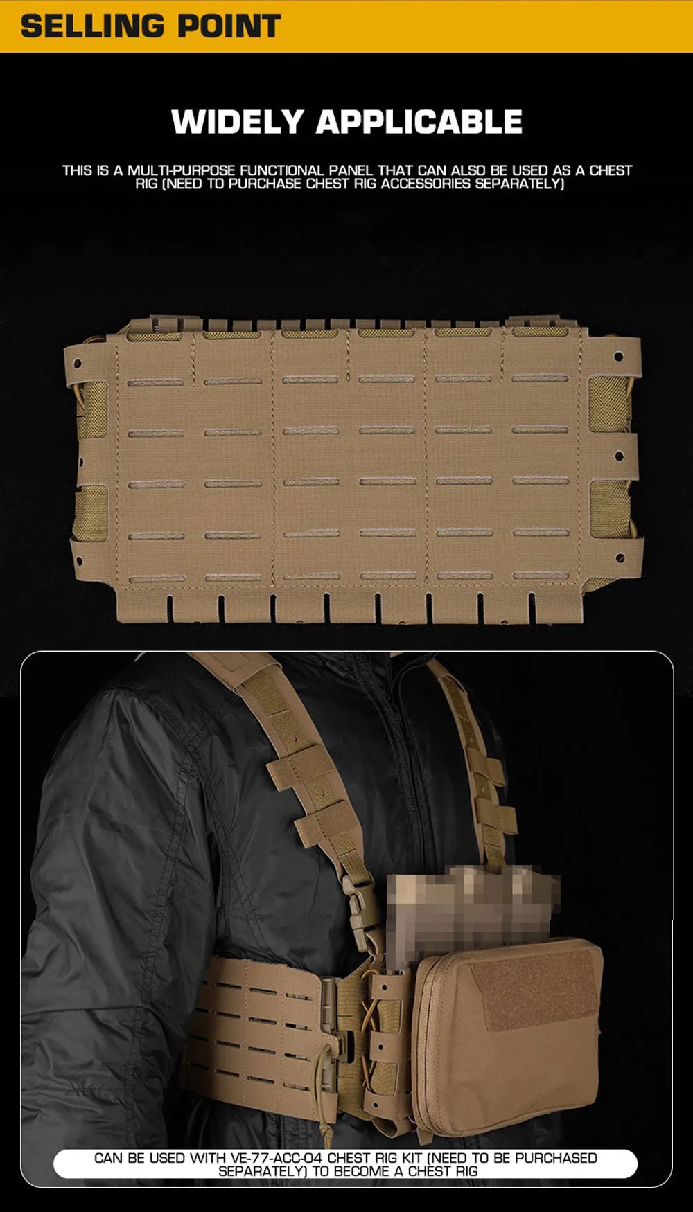 Chaleco táctico ARC V3 en acción durante partida de airsoft